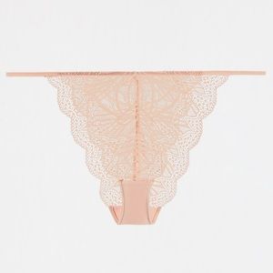 Zara Pink Lace Panties (New with tags)